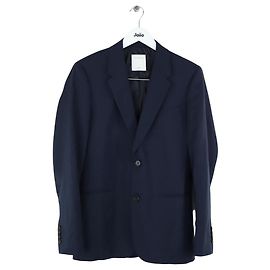 Sandro Blaue Wolljacke Blau