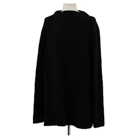 The row Pull en cachemire noir Noir
