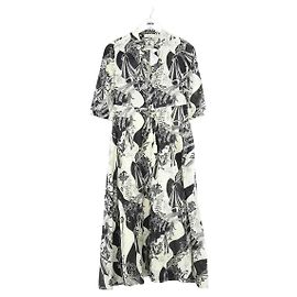 Tory Burch Vestido de algodón negro Negro