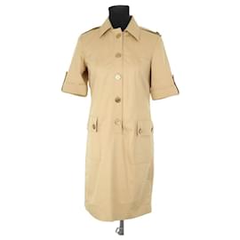 Tory Burch Camel Cotton Dress Camel