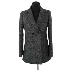 Red Valentino Grauer Mantel Grau