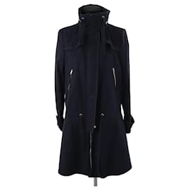 Red Valentino Abrigo de algodón azul Azul