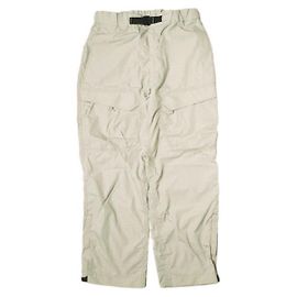 Autre Marque N.HOOLYWOOD TEST PRODUCT EXCHANGE SERVICE WEBBING BELT CARGO PANTS Polyester Cotton Pants Beige