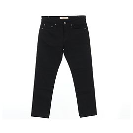 Pantalones de denim de algodón Burberry Brit Negro