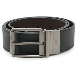 Cintura Damier Infini Louis Vuitton Nero