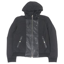 Autre Marque Waschbare Tech-Leder-Hoodie auf Sonderbestellung Emmeti BR Schwarz