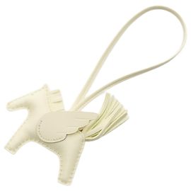 Hermès Hermes Rodeo Pegasus Swift Leather Charm Yellow