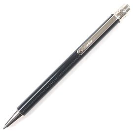 Penna a sfera Santos de Cartier Nero Argento