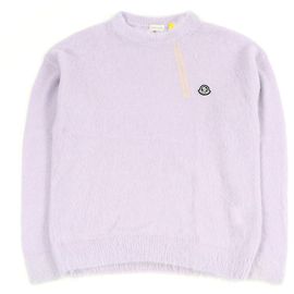 Moncler Genius 7 Fragment GIROCOLLO TRICOT Malha Roxo