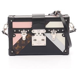 Bolso de Hombro Petite Malle Louis Vuitton Rosa Multicolor