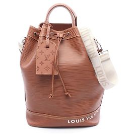 Louis Vuitton Maxi Noe Sling Handbag Brown Cognac