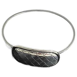Pulsera de plata 925 Intrecciato de Bottega Veneta Plata