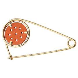 Spilla Loewe Meccano Pin D'oro