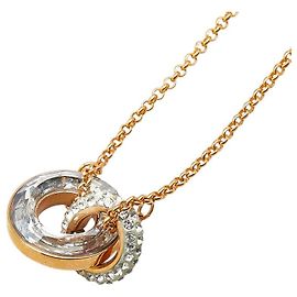 Collana in cristallo Swarovski D'oro