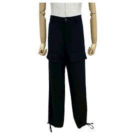 KENZO Trousers Wool Pants Black