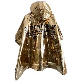 LOUIS VUITTON Poncho da Sfilata Pharrell Williams nuovo D'oro
