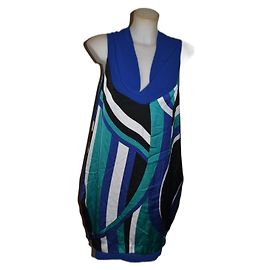 Robe midi Krizia multicolore taille 46 IT Multicolore