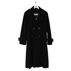 Gerard Darel Abrigo de lana negro Negro