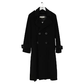 Gerard Darel Black wool coat Black
