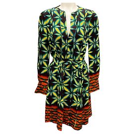 Vestido Daisy Multi Olivinite da Ulla Johnson Multicor