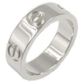 Cartier Love Ring aus Pt950 Platin Größe 7.5 Silber
