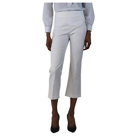 Autre Marque Pantalons blancs cropped - taille UK 6 Blanc