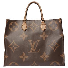 Louis Vuitton Sac OnTheGo MM marron 2019 Autre