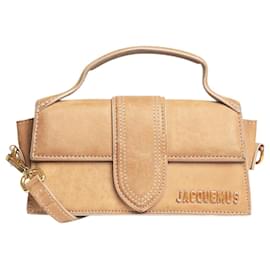Jacquemus-Brown Bambino mini flap bag-Brown