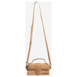 Jacquemus-Brown Bambino mini flap bag-Brown