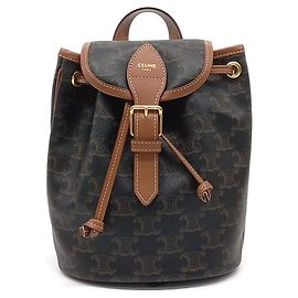 Céline Mochila Mini Celine Folco (10247259) Castaño