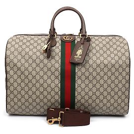 Gucci Ophidia Savoy Duffel Bag (547959) (10245776) Brown