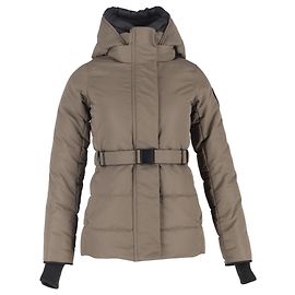 Canada Goose McKenna Hooded Down Jacket in Grey Polyamide Grey