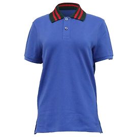 Polo Gucci Future Modern en algodón azul Azul
