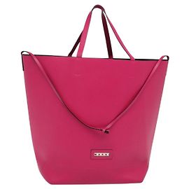 Bolsa Tote de couro rosa MARNI Auth gh503 Rosa