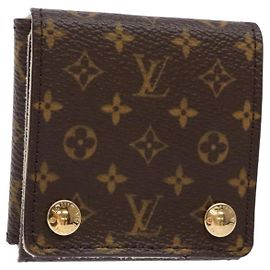 LOUIS VUITTON Monogram Schmuckkästchen Schmuckbox LV Auth 130752V Monogramm