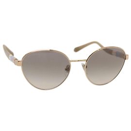 Bulgari BVLGARI Sunglasses plastic Beige Auth BA5566V Beige