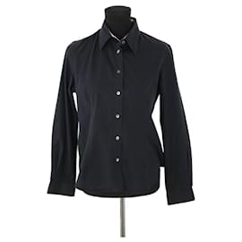 Burberry Camicia in cotone nera Nero