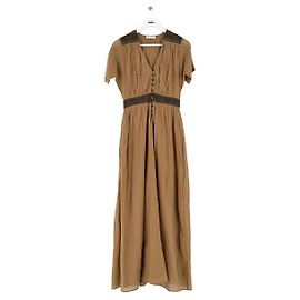 Bash Abito in cotone marrone Marrone