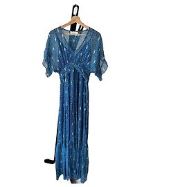 Robe Longue Bleue “Mela” – ba&sh Bleu