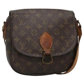 LOUIS VUITTON Monogram Saint Cloud GM Shoulder Bag M51242 LV Auth gh551 Monogram