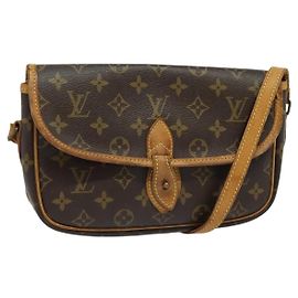 LOUIS VUITTON Bolsa de Hombro Monogram Gibeciere PM M42248 LV Auth 135042 Monograma