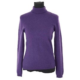 Eric Bompard Suéter roxo de cashmere Roxo