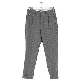 Ami Gray wool straight pants Grey