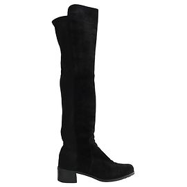 Stuart Weitzman Botas de ante negras Negro