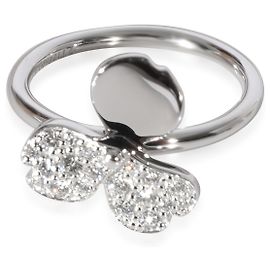 Tiffany & Co. Paper Flowers Diamond  Ring in Platinum 0.16 CTW Other