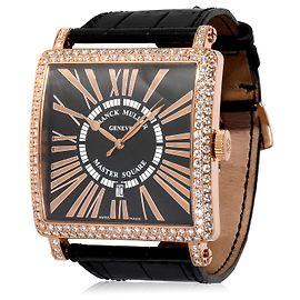 Relógio masculino Franck Muller Master Square 6000K SC DT D em ouro rosa 18k Outro