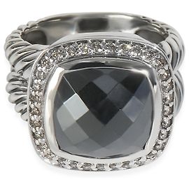 Anel Albion em prata esterlina, hematita e diamante de David Yurman Outro