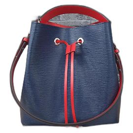 Louis Vuitton NeoNoe Cuir Epi Ensemble Complet Bleu
