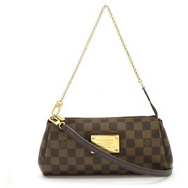 Louis Vuitton Damier Eva Clutch Brown