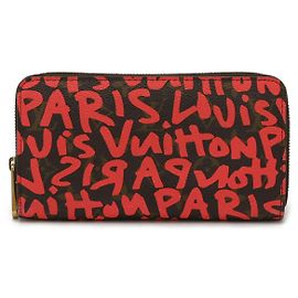 Portafoglio Zippy Monogram Louis Vuitton Rosa